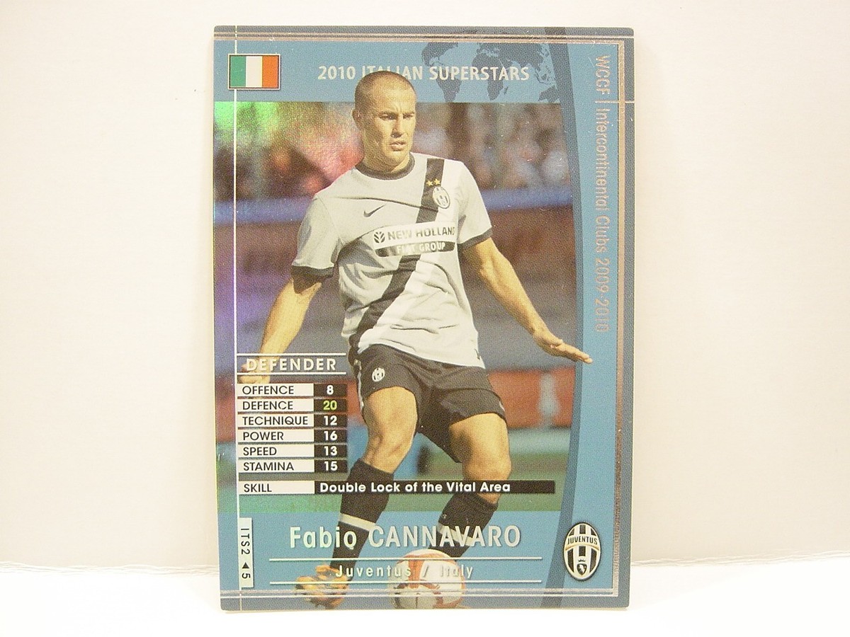 Panini WCCF 2009-10 ITS Fabio Cannavaro 1973 Italy No.5