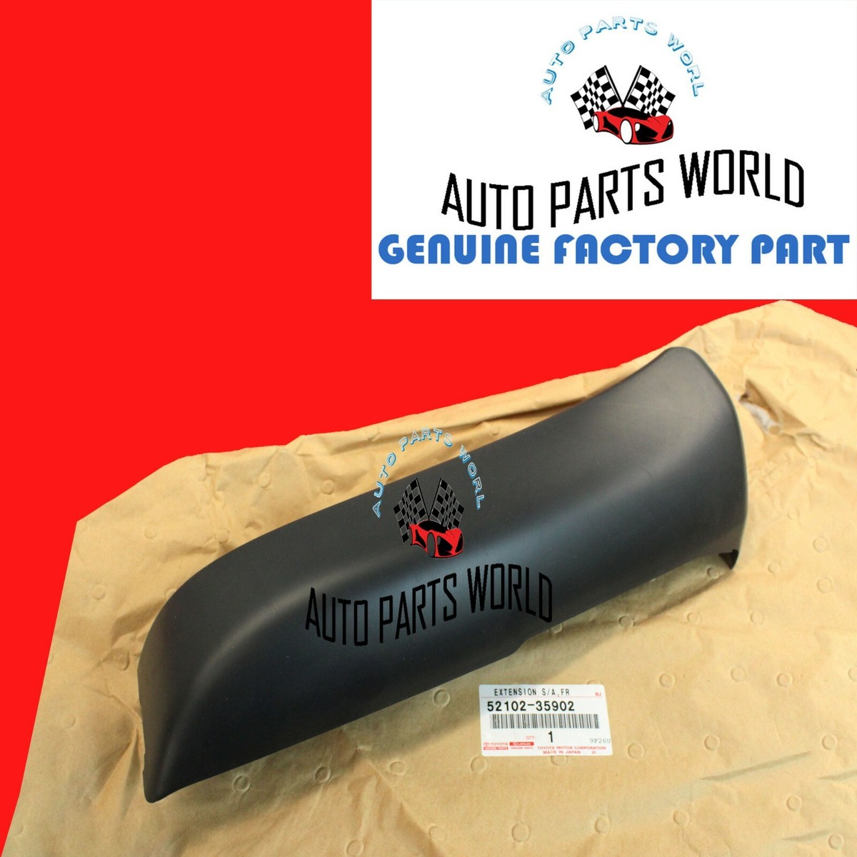GENUINE TOYOTA 99-02 4RUNNER RIGHT PASSENGER FRONT BUMPER