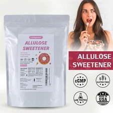 1-2LBS Allulose Sweetener Zero Net Carb Natural Keto Sweetner Sugar Substitute