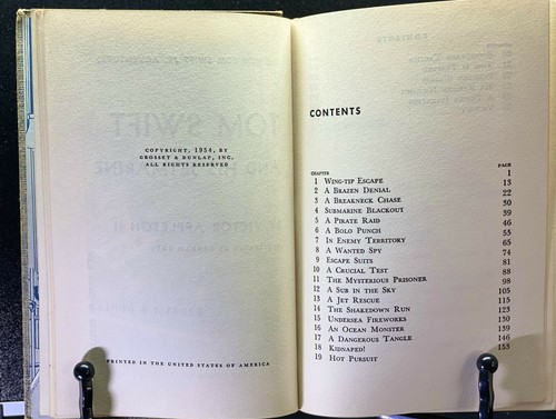 Tom Swift Jr. 4 Vol. Flying Lab, Jetmarine, Raketenschiff, Riesenroboter - Bild 7 von 12