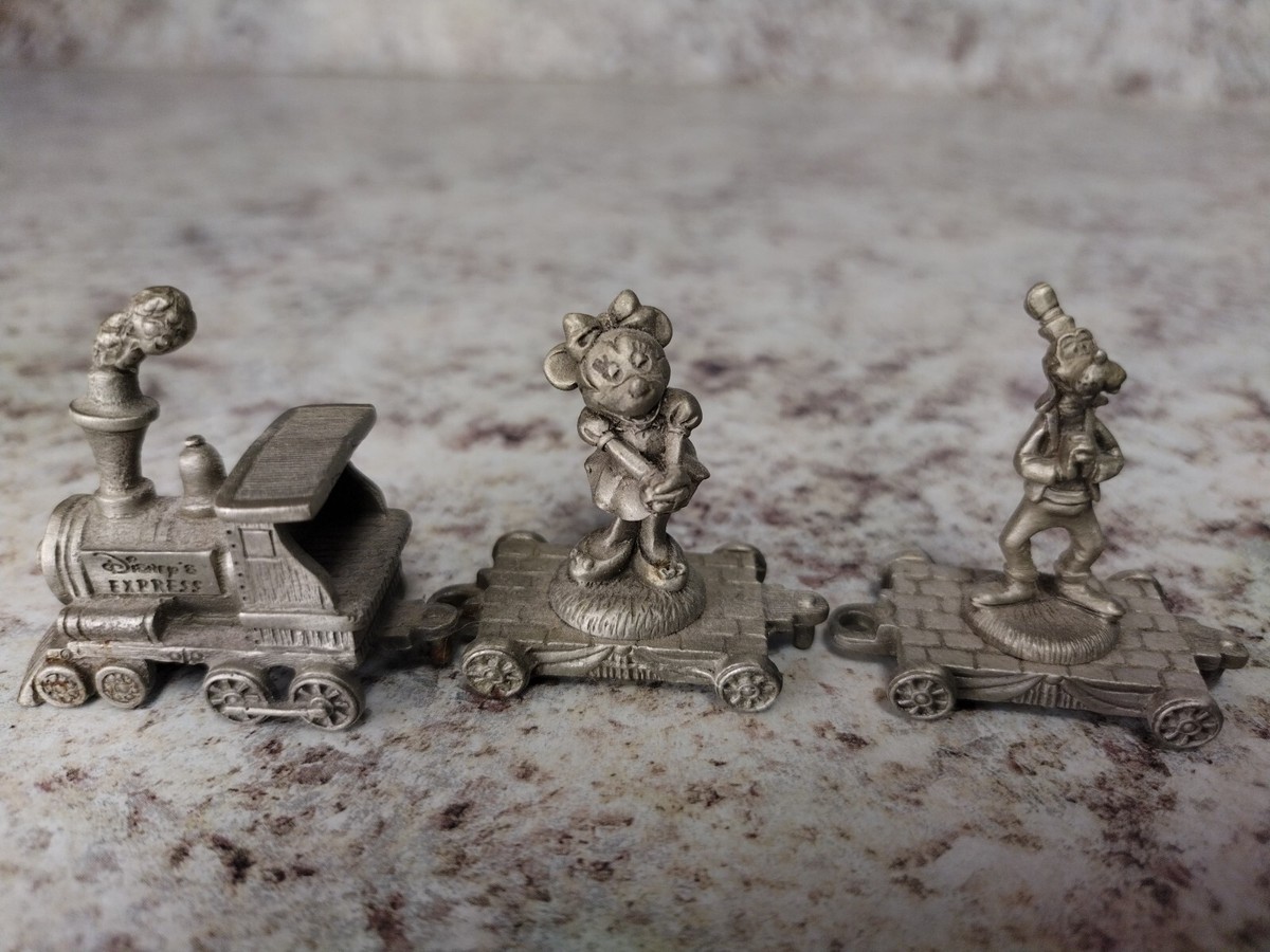 Hudson Fine Pewter Disney 6 Piece Train Set | eBay