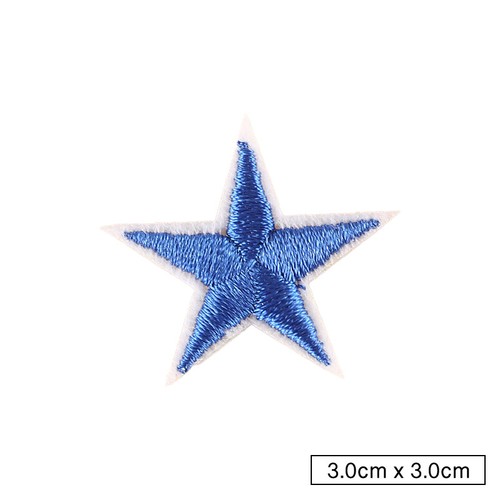 10PCS Small Colorful Star Patch Embroidered Sew On Iron On Badge Fabric Applique - Picture 4 of 35