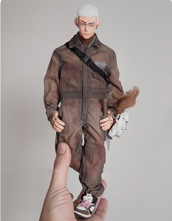 MASK 1/6スケールフィギュア 1/6 Halloween Michael Myers Coverall Suit Mask Fr 12'' Action