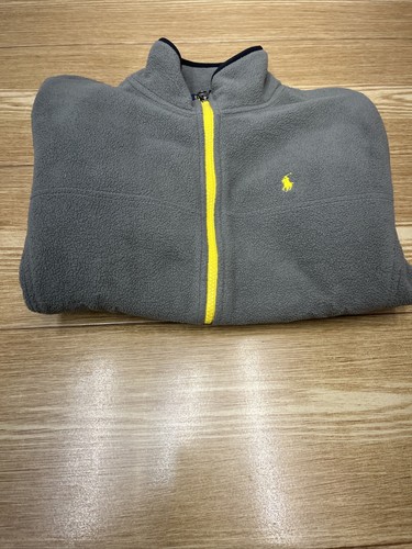 Chaqueta Para Niños Polo Ralph Lauren M Polar Con Cuello Abrigo Tipo Suera Lana - Picture 8 of 17
