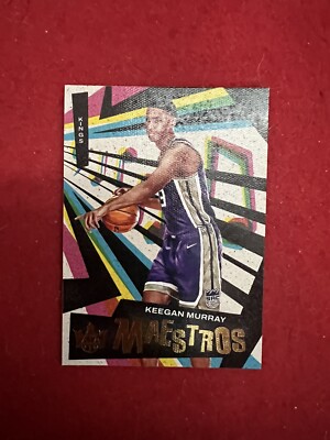 2022-23 Panini Court Kings Keegan Murray RC Maestros #5 Sacramento Kings