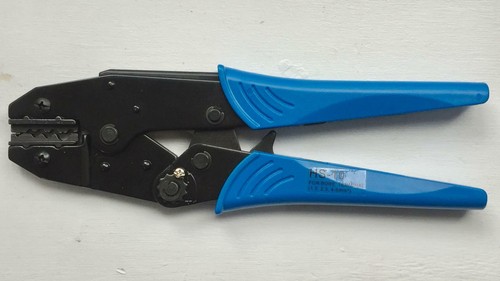 Crimpwerkzeug für nicht isolierte Ringgabel Kupferrohr Lasche Klemmen 1,5-6 mm2 HS-10 - Bild 5 von 6