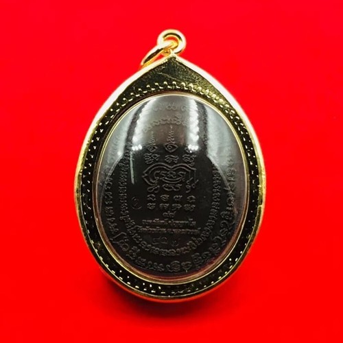 Amuleto Phra LP Pat Colgante Oro Micrones Estuche Talismán Buda Tailandés - Imagen 2 de 4