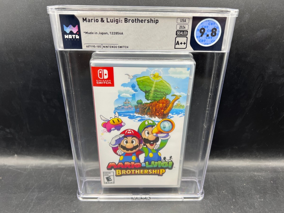 Mario & Luigi: Brothership Nintendo Switch WATA 9.8 A++ FACTORY