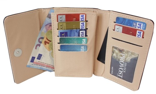 Portefeuille FEMME Porte-Cartes Porte-monnaie - Foto 4 di 10
