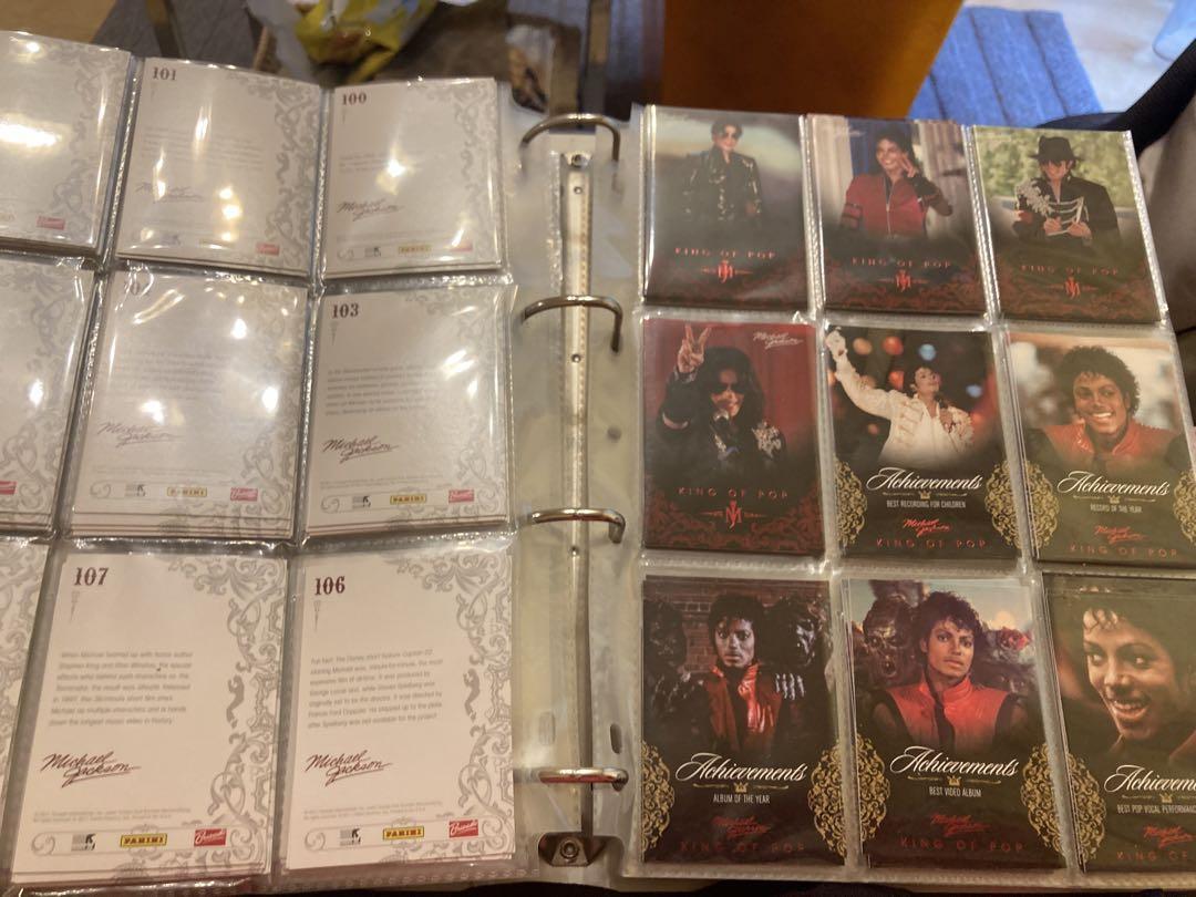 Michael Jackson Panini Card 190 Piece Set Regular Complete