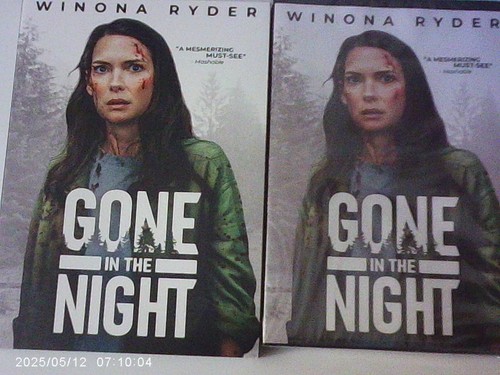 GONE IN THE NIGHT DVD "Winona Ryder" "brand new, still sealed" - Foto 3 di 3