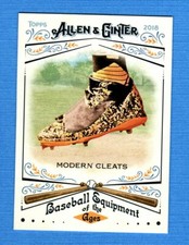 2018 Topps Allen & Ginter Baseball Equipment of the Ages #BEA16 Modern Cleats