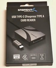 Sabrent USB Type-C CFExpress Type A Card Reader CR-CFXA NIB
