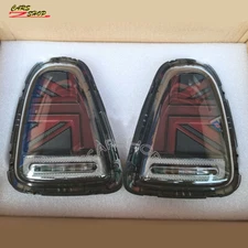 Red Black Union Jack LED Rear Tail Lamp Light For MINI COOPER R56 R57 R58 R59