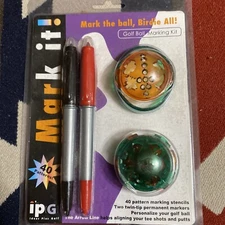 New Improve Your Golf Game! Mark It! Mark the Ball, Birdie All! by IPG NIB