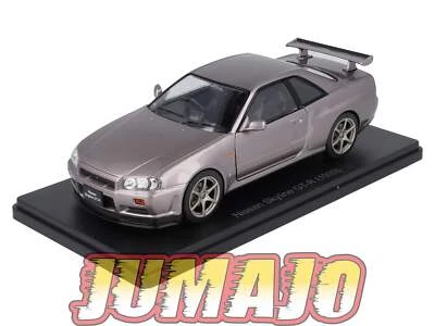 JUMAJO VQJ206 Voiture 1/24 Hachette Japon : NISSAN Skyline GT-R 1999