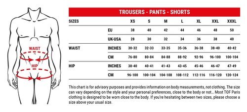 Pantalones cortos TOF Paris Centurion - Imagen 7 de 7