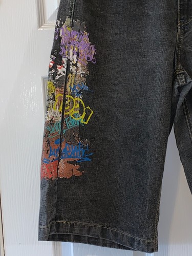 PANTALONCINO GRAFICO POLO SUD TAGLIA 32 CUCITURA INTERNA 15" NUOVO + ETICHETTE! - Foto 7 di 9