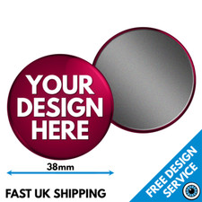 38mm Custom Fridge Magnets &bull; Personalised Printed Badge &bull; Hen Stag Promotional