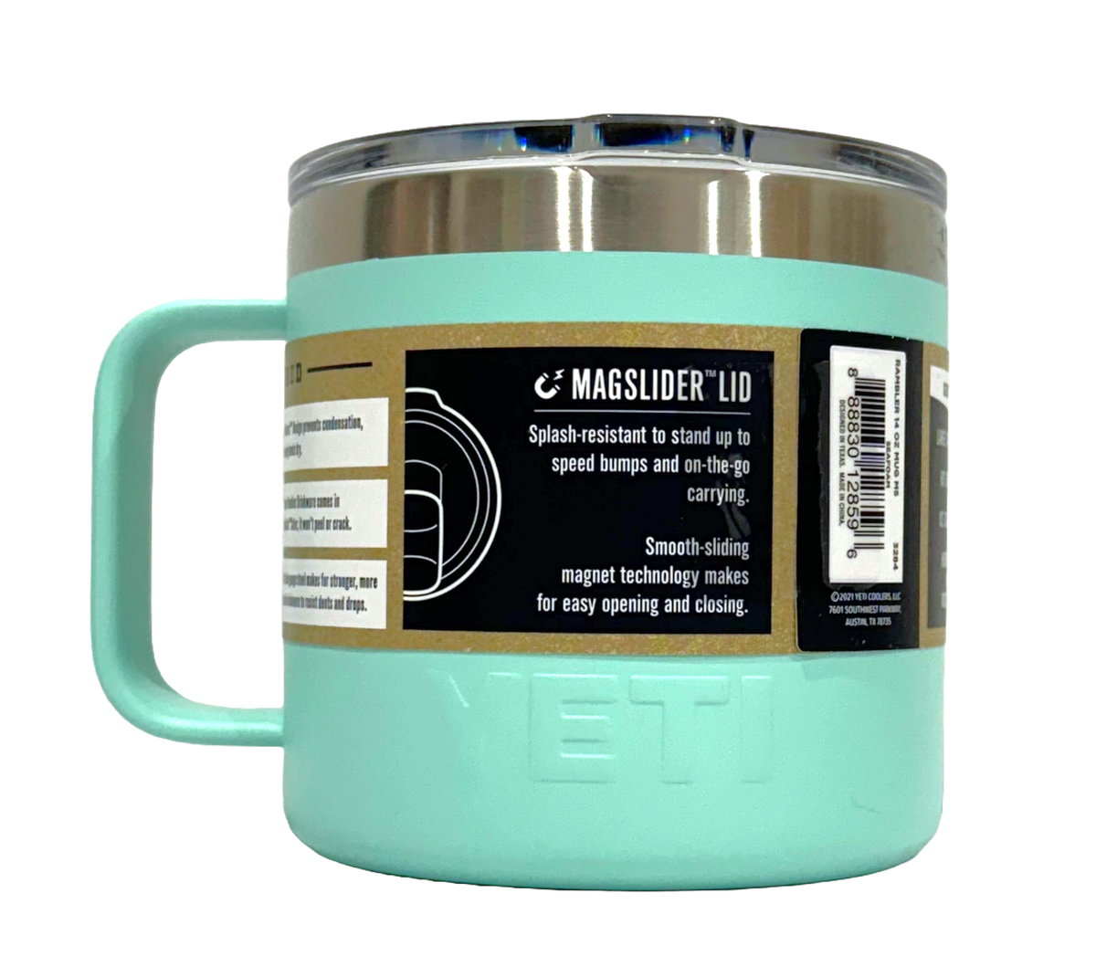 Set of 2 Yeti Rambler 14 Oz Insulated Mug With Magslider Lid