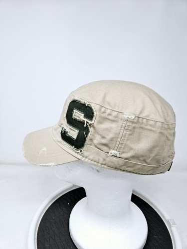 Vintage Michigan State Spartans Cadet Strapback Hat Embroided FAST SHIPPING - Picture 5 of 8