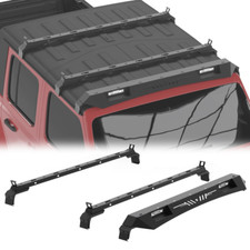 Roof Rack Cross Bars Wled Lights For 2007-2024 Jeep Wrangler Jk Jl Gladiator Jt