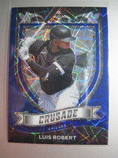 2021 PANINI CHRONICLES CRUSADE BLUE VELOCITY LUIS ROBERT #21