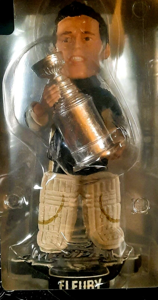 Figura MARC-ANDRE FLEURY Pittsburgh Penguins Stanley Cup #484 / 2009 nueva en caja Foto 2 de 4