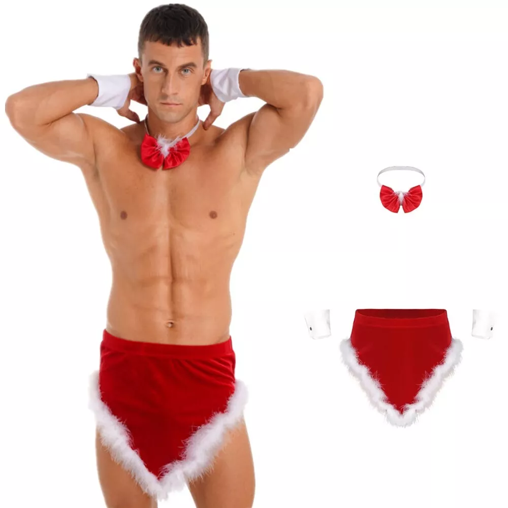 Sexy mens sale christmas costume