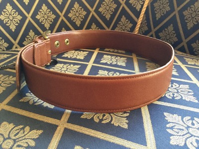 COACH Legacy BELT #3915 Glove Tanned Cowhide Leather BRITISH 