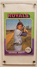 1975 Topps George Brett Kansas City Royals #228 Baseball Card