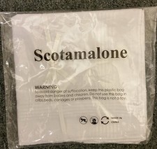 Scotamalone 4 Mens Handkerchiefs 100 Soft Cotton White New
