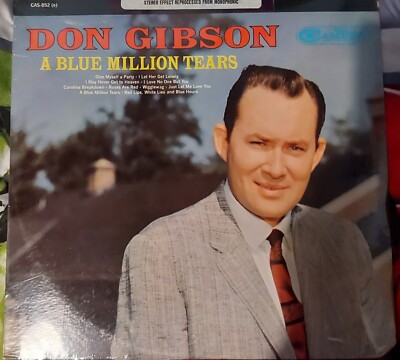 Don Gibson - '' A Blue Million Tears '' - 1965 USA RCA Camden LP - NEW & SEALED.
