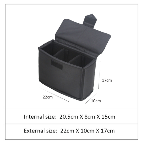Thick DSLR Camera Bag Insert Storage Case Partition For Canon Nikon Mirrorless - Picture 11 of 12