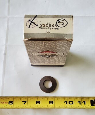 #ad Vintage NOS Briggs and Stratton Washer Flywheel P# 220865 $2.50
