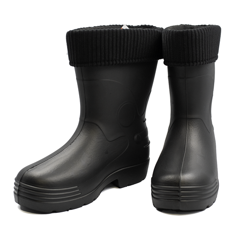 Thermostiefel Gummistiefel -35C EVA Multi Wetter Gummistiefel SCHWARZ wasserdicht Boot - Bild 7 von 18