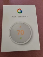 Nest Thermostat E Programmable Smart Thermostat - White (T4000ES)