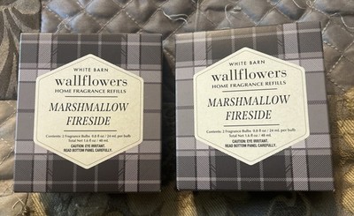4 Bath &  Body Works MARSHMALLOW FIRESIDE Wallflower  White Barn NEW LOT!