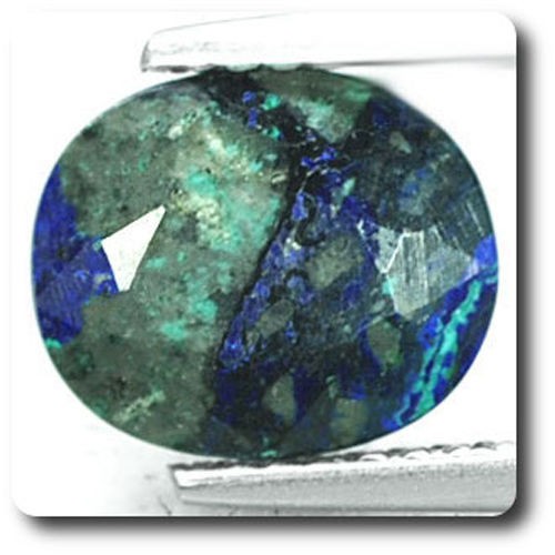 Coffret Cadeau Minéraux Malachite Azurite 2.23 cts de Madagascar