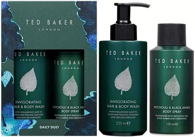 Ted Baker Body spray and Hair & Body Wash gift set Mens Christmas present 2025