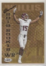 2019 Sage Hit Premier Draft Gold Damion Willis #107 03hc