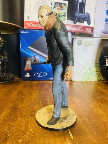 NEW 12” Jason Voorhees Friday 13th Part 3 Horror Statue Kotobukiya no box - Picture 6 of 9