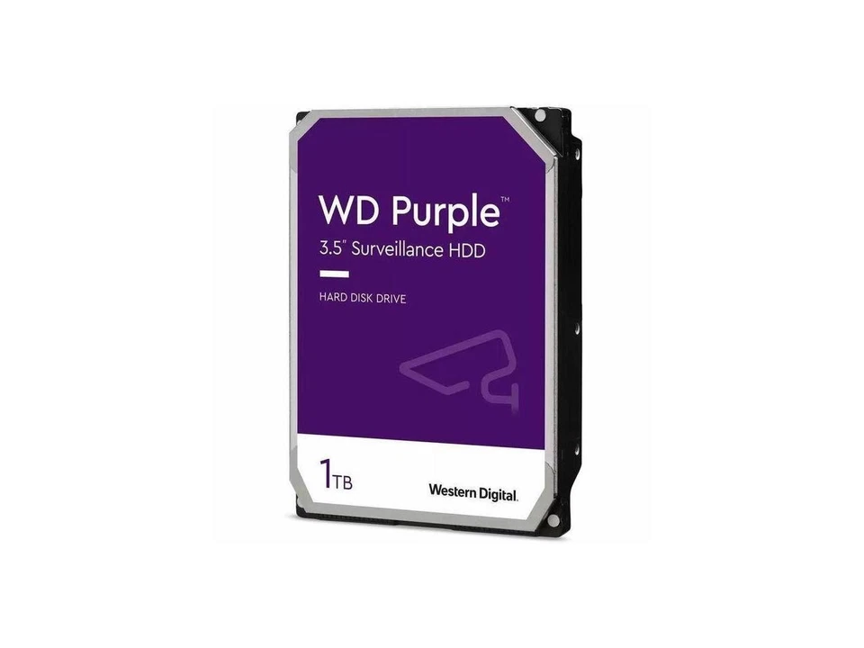 Western Digital 1TB WD Purple Surveillance Internal Hard Drive HDD - SATA 6 - Image 3 of 4