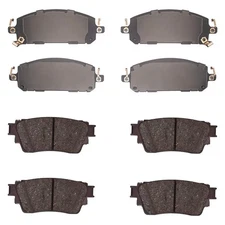 For Nissan Pathfinder 22-25 Brake Pad Set DFC 4000 HybriDynamic Hybrid Front &