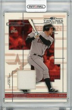 2004 Donruss Timeline Lance Berkman Game Worn Jersey