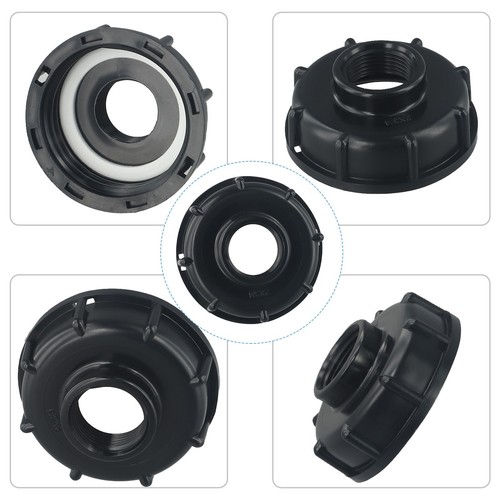 IBC Tank S60X6 Coarse Thread Cap 1/2 In 3/4in 1in Adapter/Plug Brand New - Picture 9 of 38
