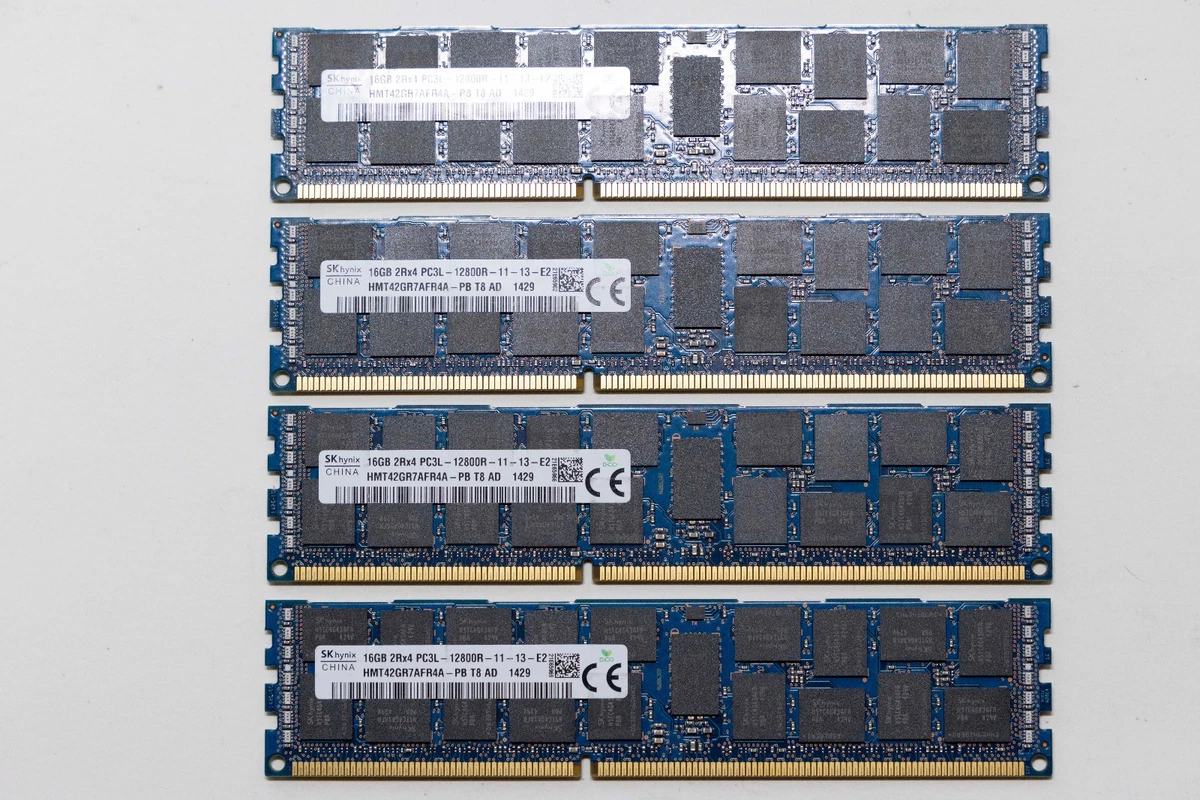 N*a様 SK hynix 16GB 2Rx4 PC3L-12800R Preços baixos em SK Hynix PC3-12800 (DDR3-1600) velocidade de