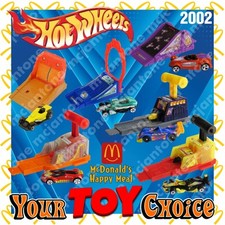 McDonald's HOT WHEELS 2002 Lanzador COCHE DIECAST Mattel TU JUGUETE ELECCIÓN