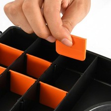Scatola Divisoria in Plastica Resistente Organizzazione Domestica per Officina