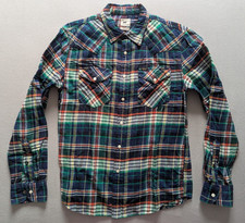 Lee Slim Fit Western Flannel Hemd, Größe M